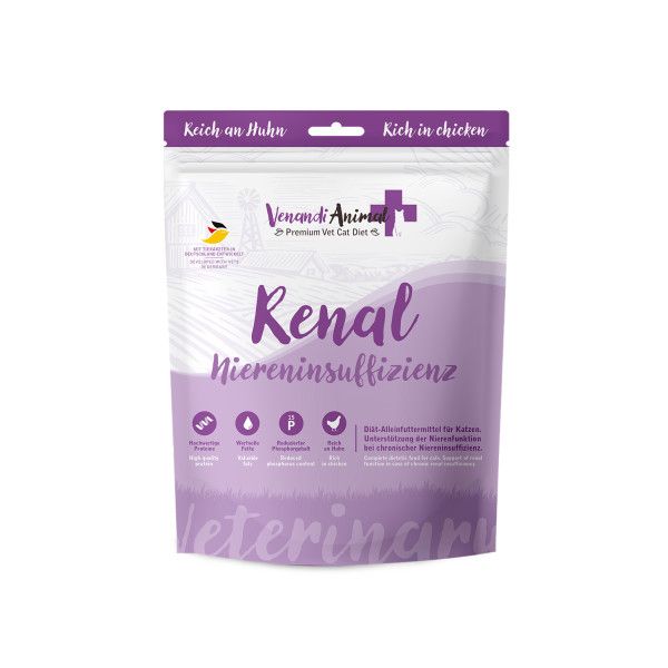 Venandi Animal Vet - Diät - Renal - Niereninsuffizienz - Huhn